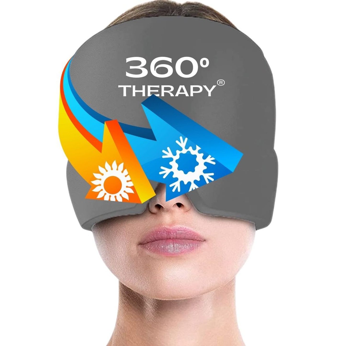 Gray helmet for bikers