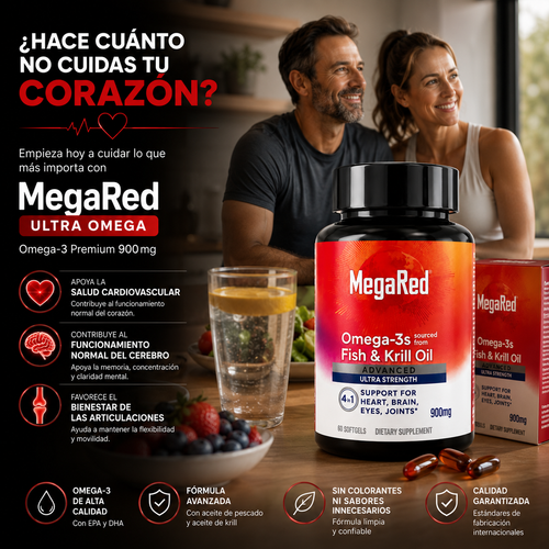 MegaRed Ultra Omega 3  Premium 900 mg