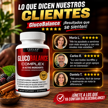 GlucoBalance — Apoyo para vivir sano