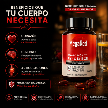 MegaRed Ultra Omega 3  Premium 900 mg