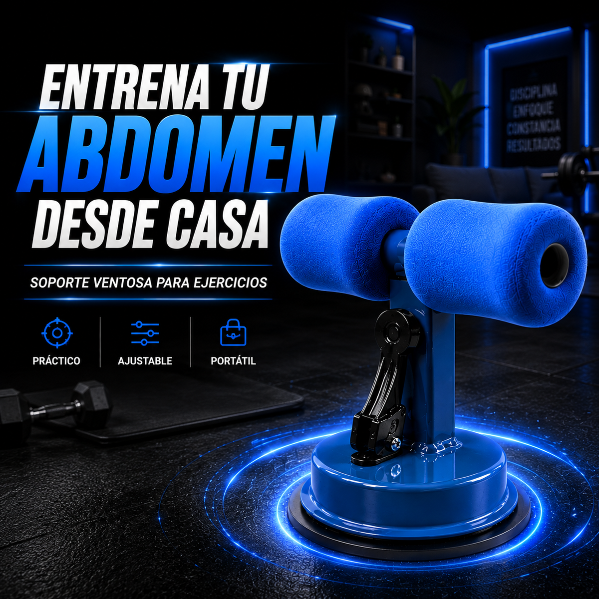CoreFix — Soporte abdominal con ventosa