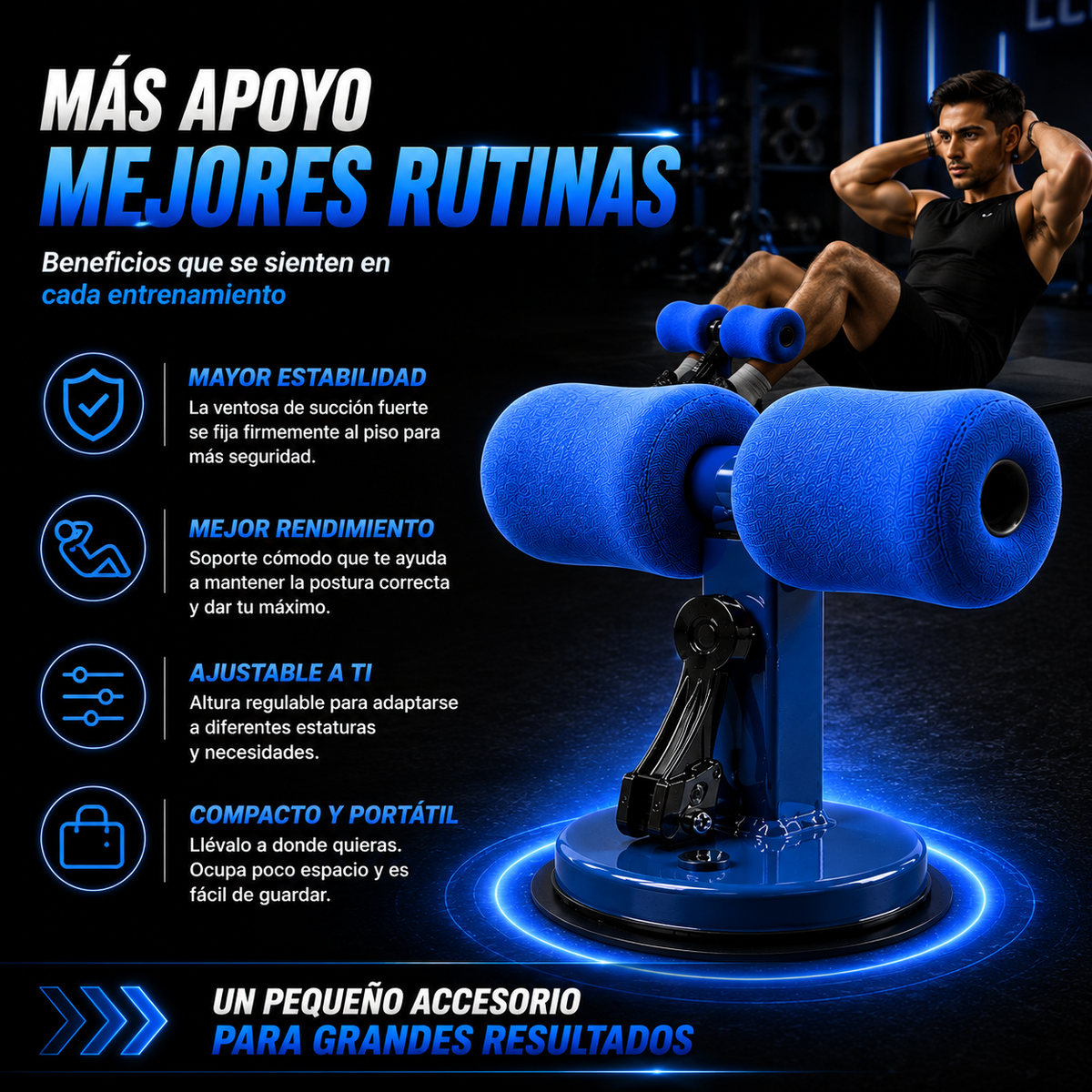 CoreFix — Soporte abdominal con ventosa
