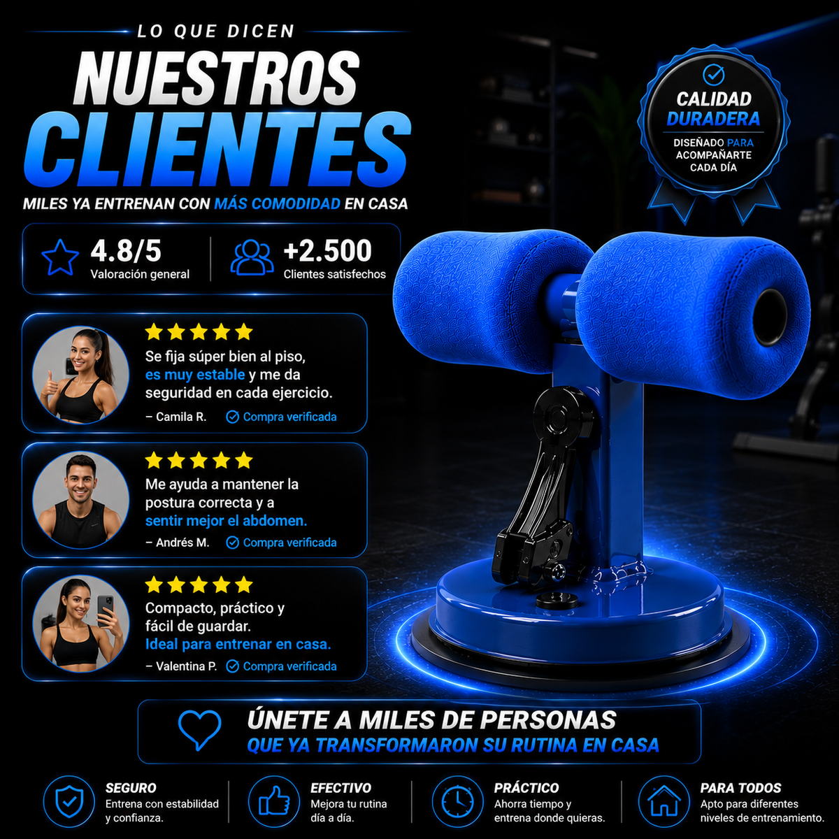CoreFix — Soporte abdominal con ventosa